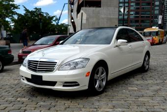 Mercedes S550 for rent in New York